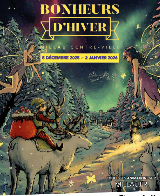Grande parade  de noël  Millau 20 et 21 décembre  2025